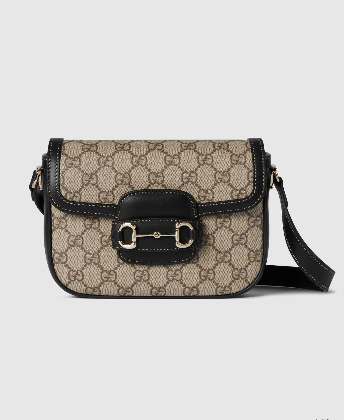 Sac à épaule Gucci Horsebit 1955 Soft petit format