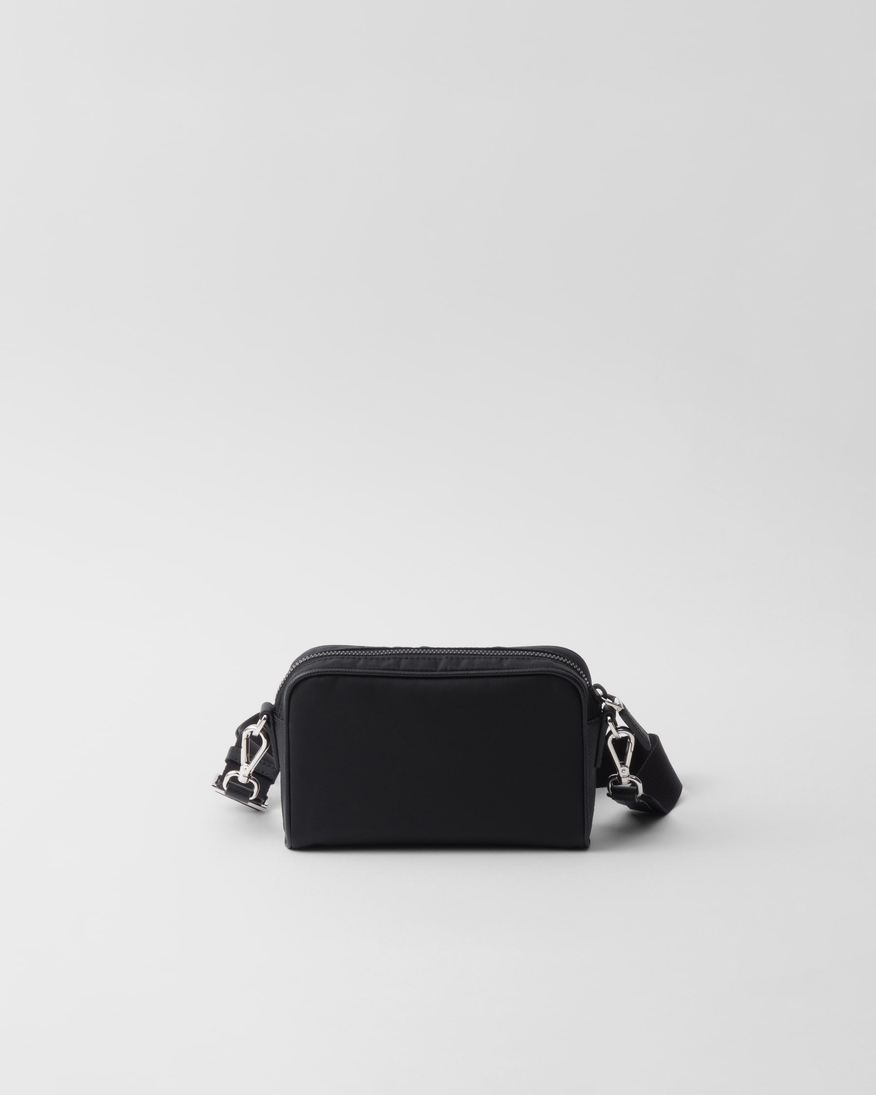Sac porté épaule en Re-Nylon et cuir Saffiano