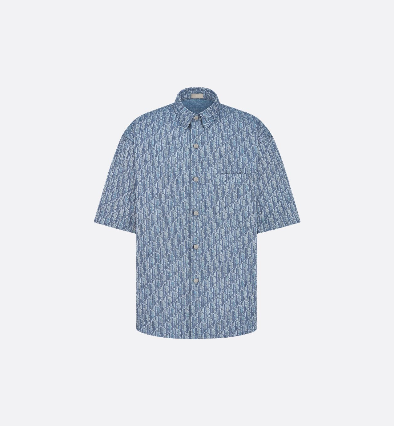 Chemise à manches courtes Dior Oblique