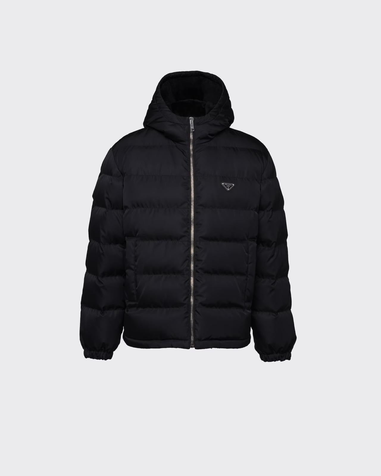 Doudoune courte en Re-Nylon