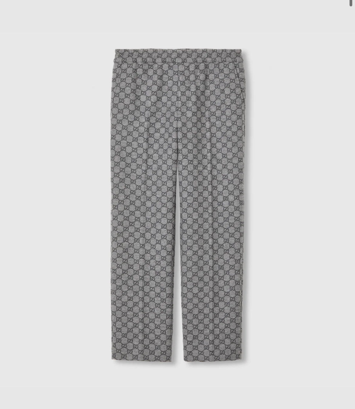Pantalon en flanelle GG