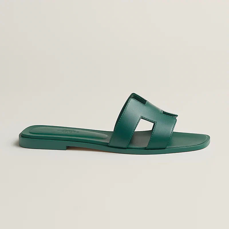 Hermes - Claquettes Vert viride