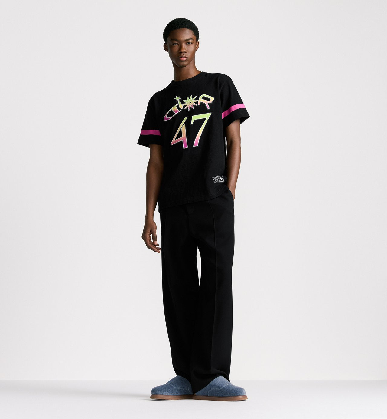 T-shirt DIOR AND LEWIS HAMILTON, coupe relax