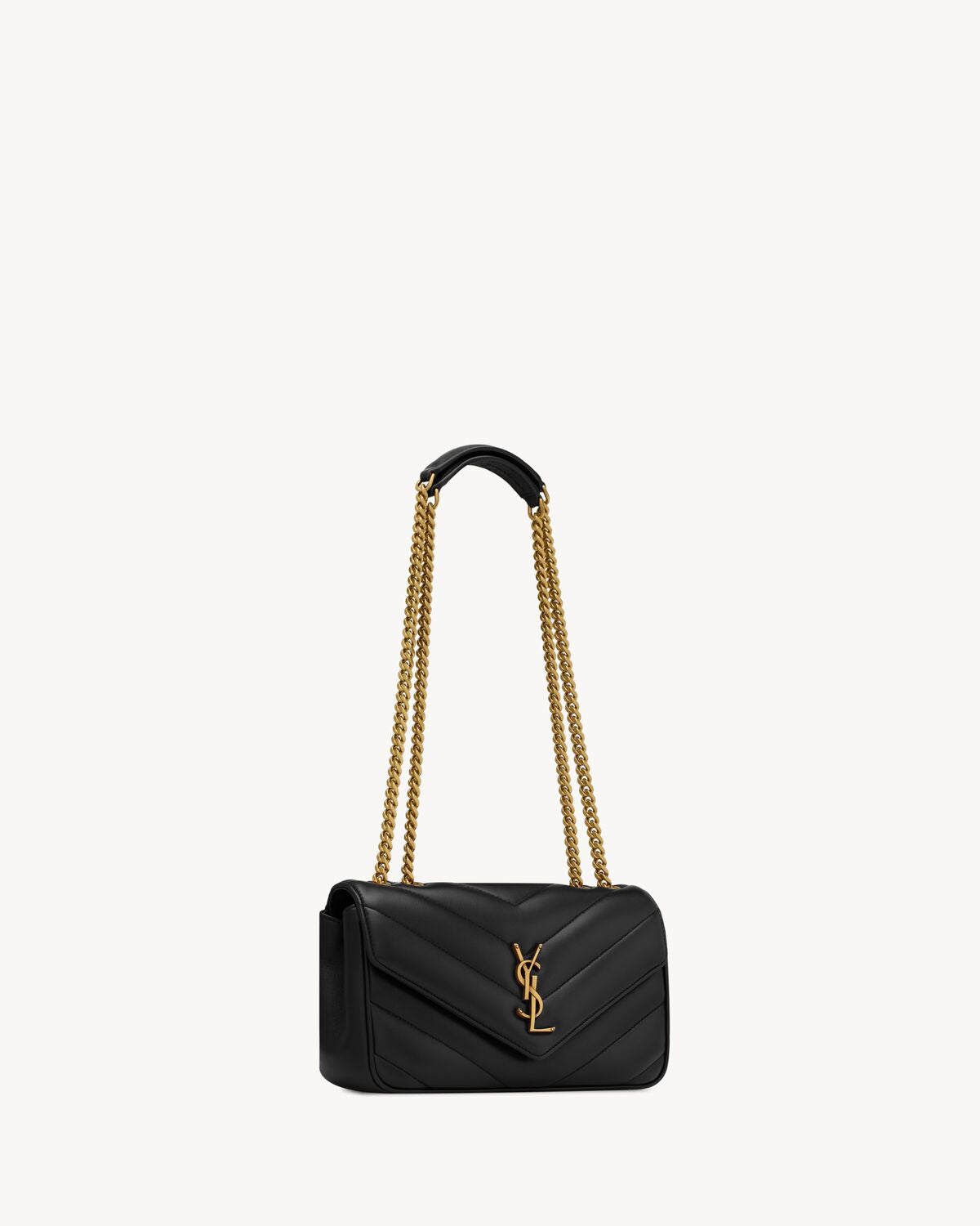 LOULOU SMALL EN CUIR MATELASSÉ