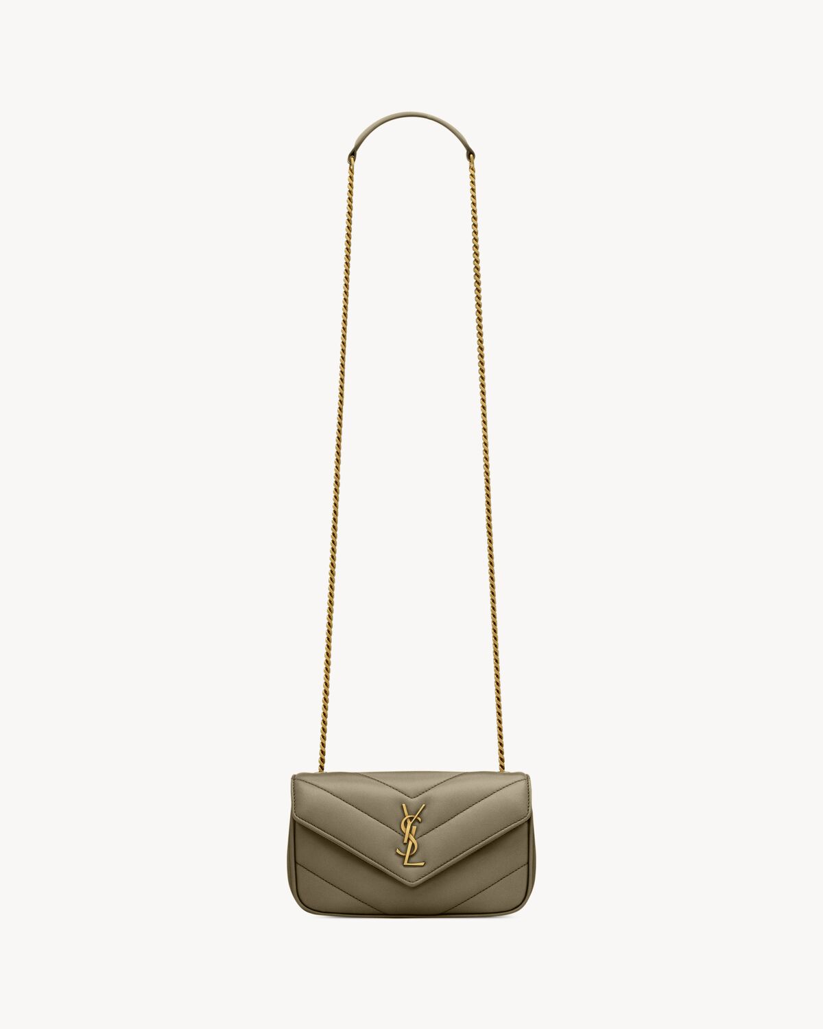 LOULOU MINI EN CUIR D'AGNEAU