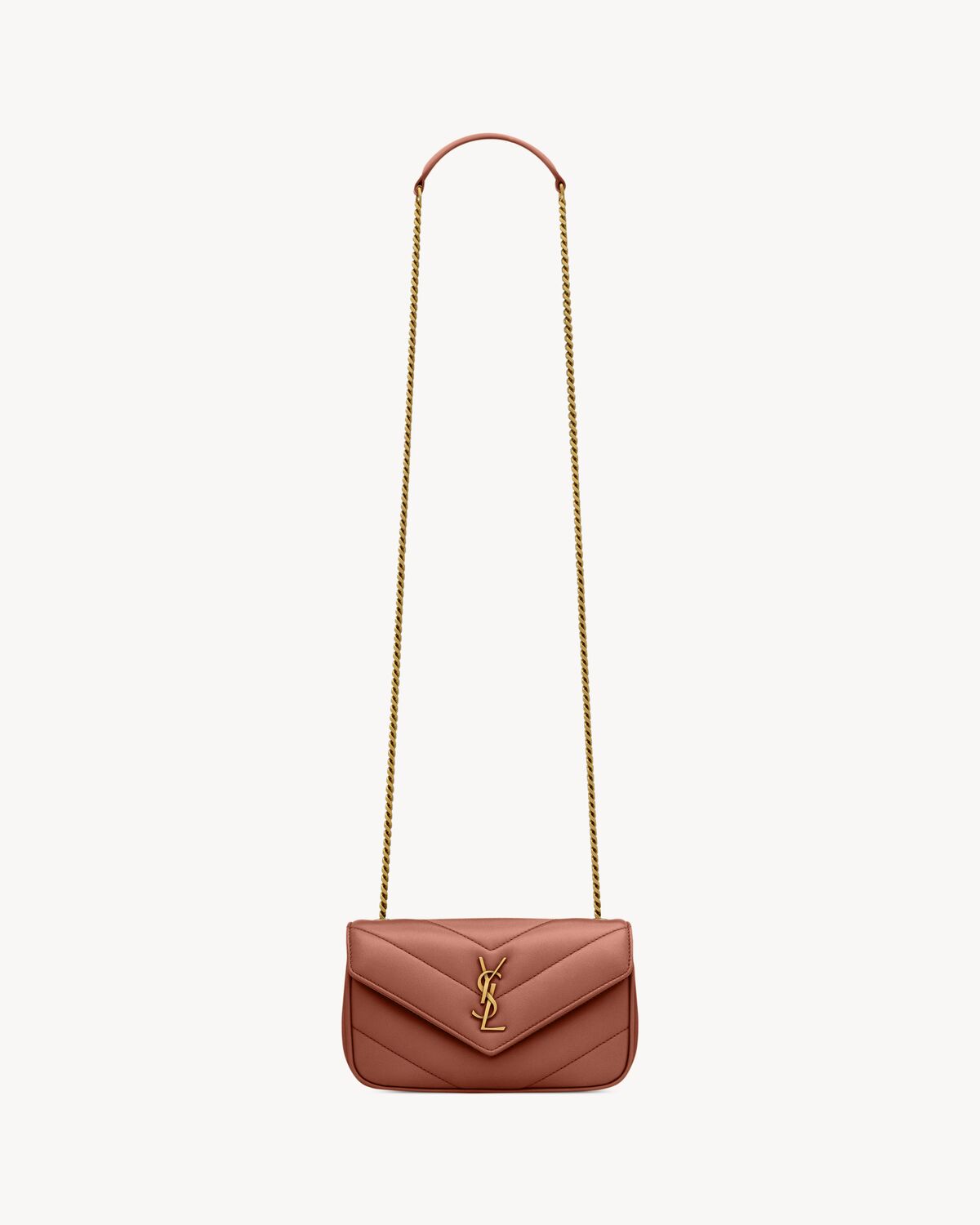 LOULOU MINI EN CUIR D'AGNEAU