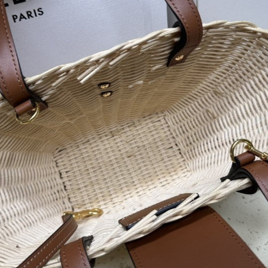 C­eli­ne - Classic Panier Teen Couffin Wicker Natural